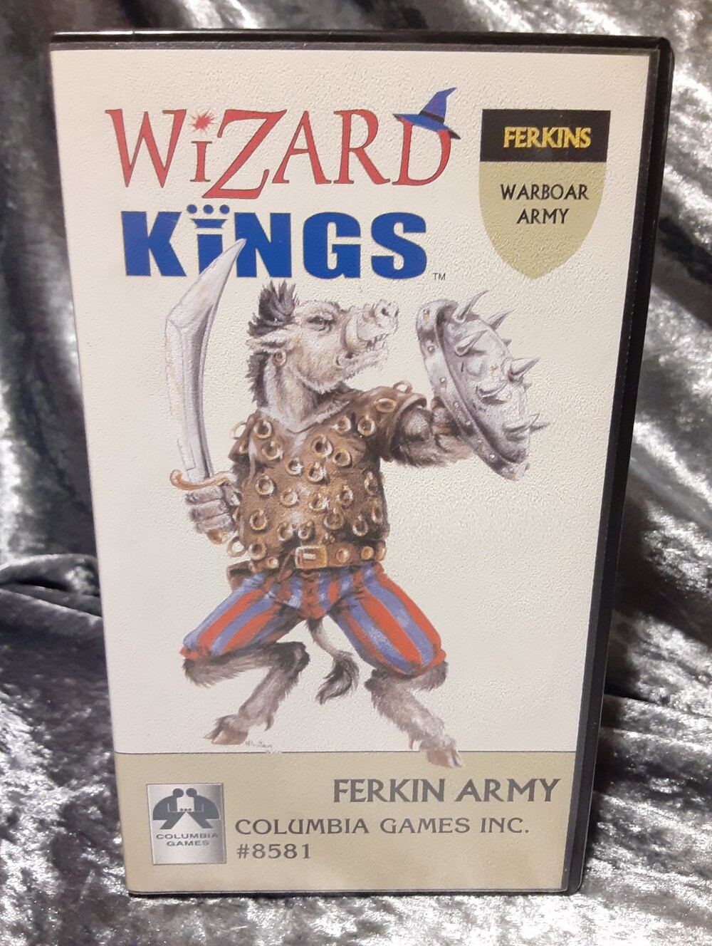 Wizard Kings Ferkins - Warboar Army - Columbia Games #8581 Fantasy Campaign Game